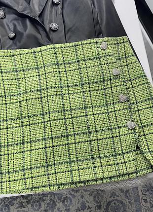 Твідова спідниця юбка river island жіноча м