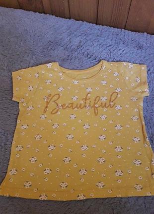 Футболка для девочки primark 2-3 года