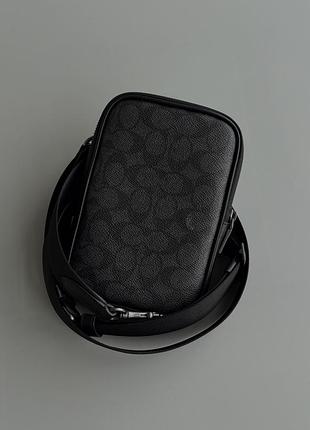 Сумка coach crossbody bag in signature canvas
