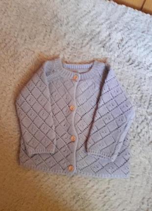 Кофточка для малышей primark размер 0-3 м (62 см)