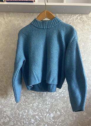 Сверт h&m блакитний, теплий. розмір s