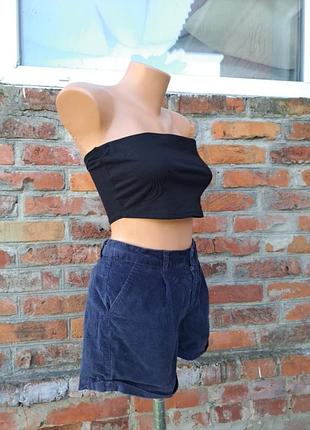 Вельветові шорти широкі