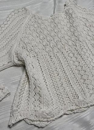 🥥ніжна кофтинка у стилі кроше.