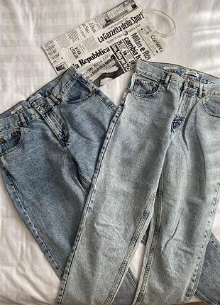 Джинси mom pull and bear 2 пари
