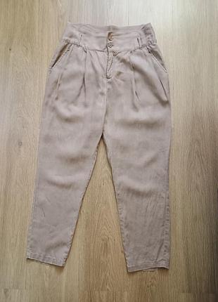 Брюки льняные женские
