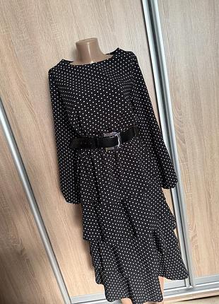 Сукня жіноча в горошок
