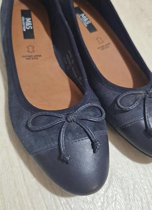 Классические балетки туфли от m&amp;s 38р.