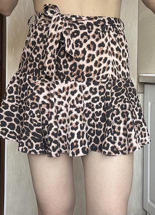 Юбка-шорты леопард от украинского бренда reload