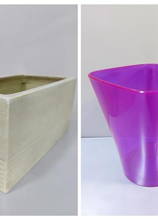 Керамічний вазон для квітів, кашпо для орхідей