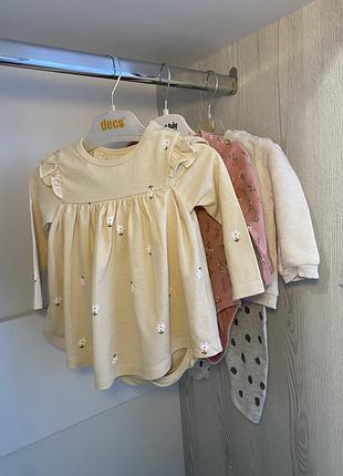 Набір речей дитячий для дівчинки 68 розмір