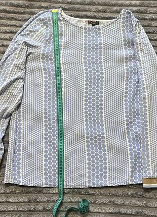 Блуза блакитна 4