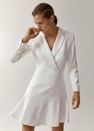 Сукня блейзер massimo dutti