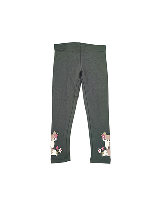 Детские теплые лосины для девочки c&amp;a 104 см зеленый (25082715)