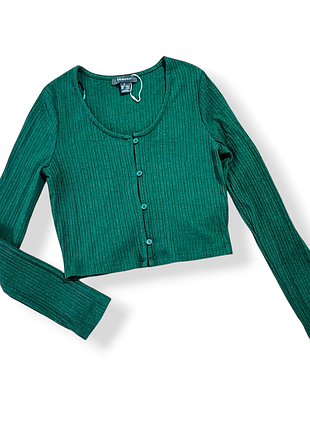 Кроп-топ на пуговицах primark размер s