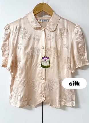 Невероятная шелковая блуза