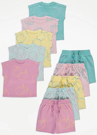 Літній костюм для дівчинки 104р.