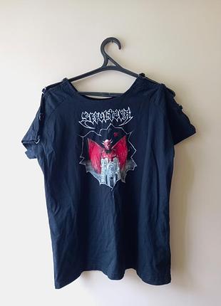 Футболка sepultura, ручная роспись