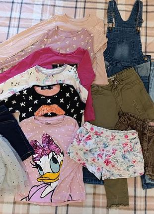 Набор вещей на девочку 3-4 года,104-110 см