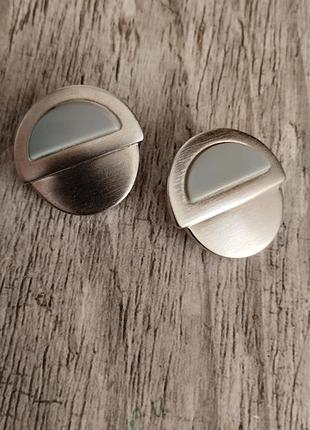 Pierre lang серьги клипсы винтаж