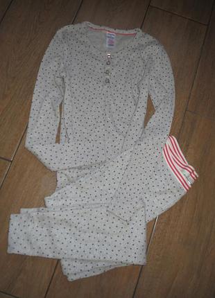 Трикотажная пижама в звездочки johnnieb 13 лет