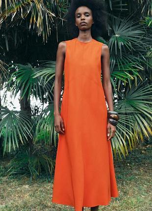 Платье миди zw collectionzw collection от zara, размер м