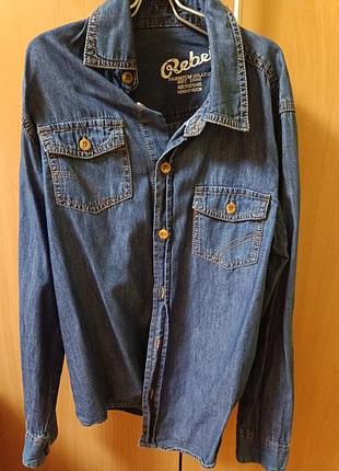 Продам джинсову сорочку