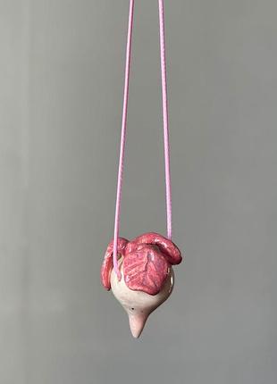 Керамическое украшение ручной работы от бренда bisyky