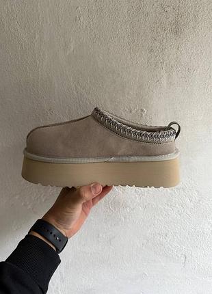 Угги уггі угг агг ugg tasman platform light grey