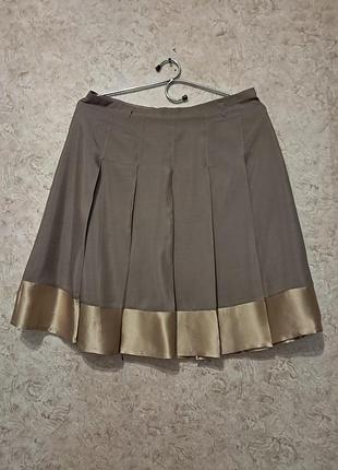 Мини юбка 100% шелк от бренда резервал