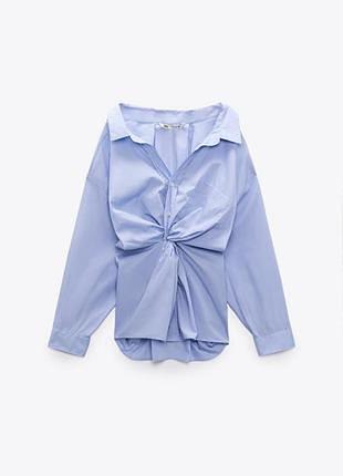 Рубашка с узлом 100% хлопок