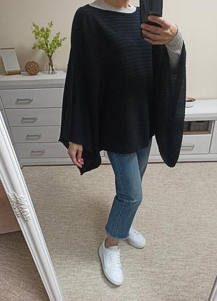 Стильна вовняна накидка / жилет / пончо 100% вовна