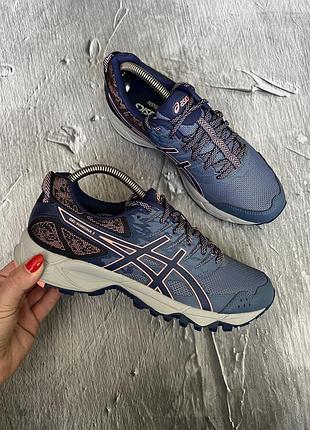 Жіночі бігові кросівки asics gel-sonoma 3 blu/pnk w ss18 оригінал 39р.
