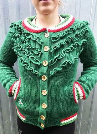 Светр новорічний жіночий кардиган