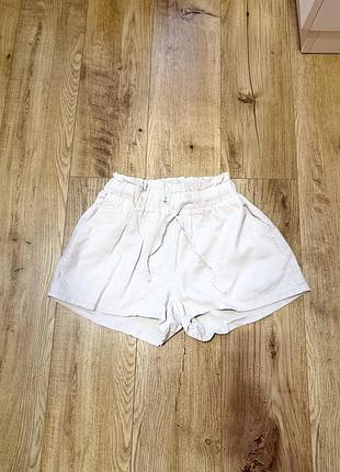 Lindex лляні шорти льон шортики шорти з льону