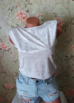 Бархатный топ