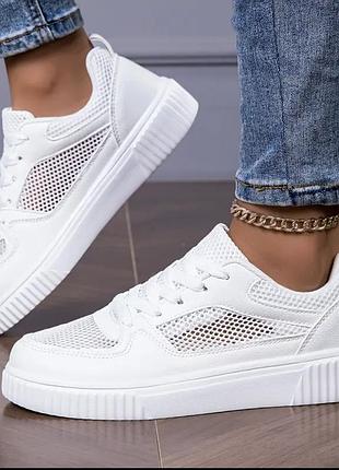 Жіночі літні кросівки сітка дихаючі р.38