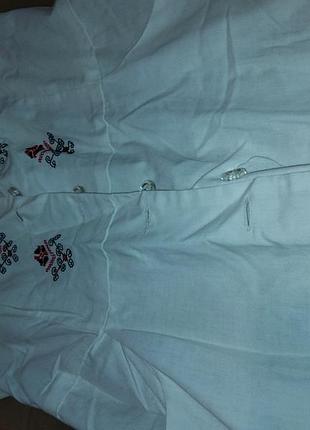 Сарафан с вышивкой женский