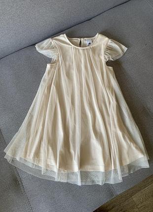 Святкова сукня з фатіну palomino р.134 плаття ошатне