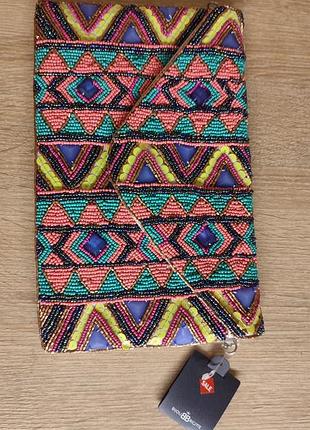 Сумка клатч bijou brigitte из бисера/оригинал