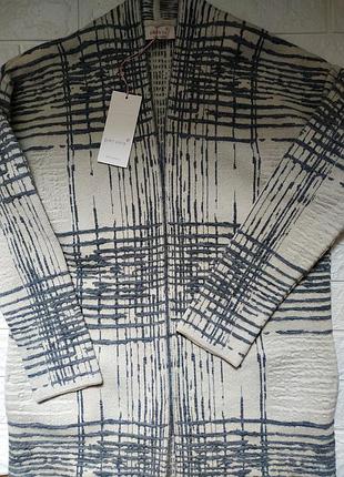 Теплый кардиган с шерстью