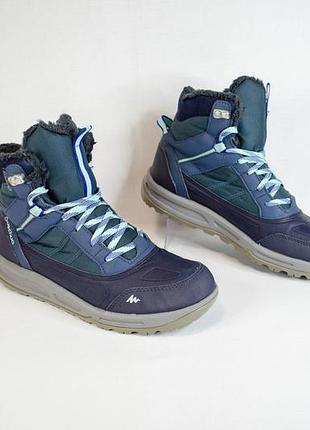 Quechua waterproof жіночі високі термо чоботи оригінал! р 39 24,5 см