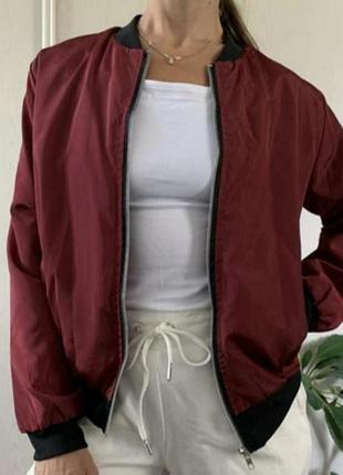 Курточка-ветровка, легкий бомбер