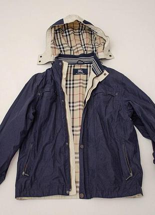 Burberry london детская куртка ветровка оригинал! размер xl взрослый s