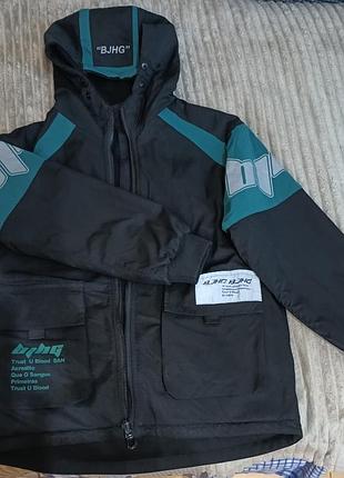 Куртка осенняя весенняя куртка двусторонняя