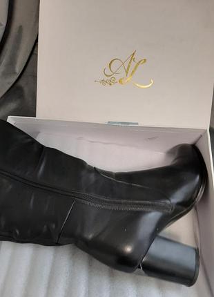 Сапожки кожаные размер 39