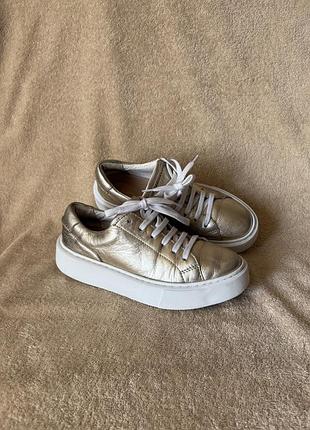 Кросівки clarks hero lite lace champagne р.38