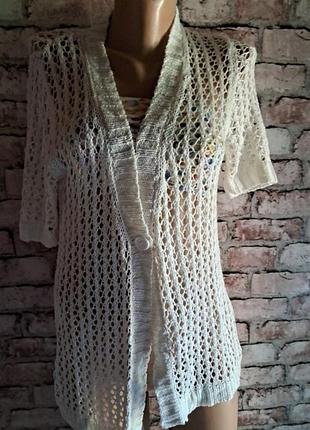 Накидка вязана