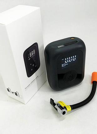 Портативний автокомпресор czk-4234 20 л, компресор автомобільний насос, компресор від прикурювача