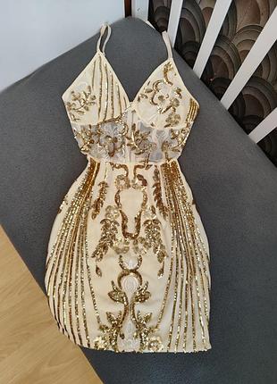 Женское красивое платье, нарядное платье, платье plt xs, вечернее платье