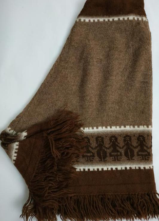 Пончо, светр, вовна